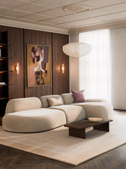 Wolprima Modular Corner Sofa (4-Seater) with Chaise Longue