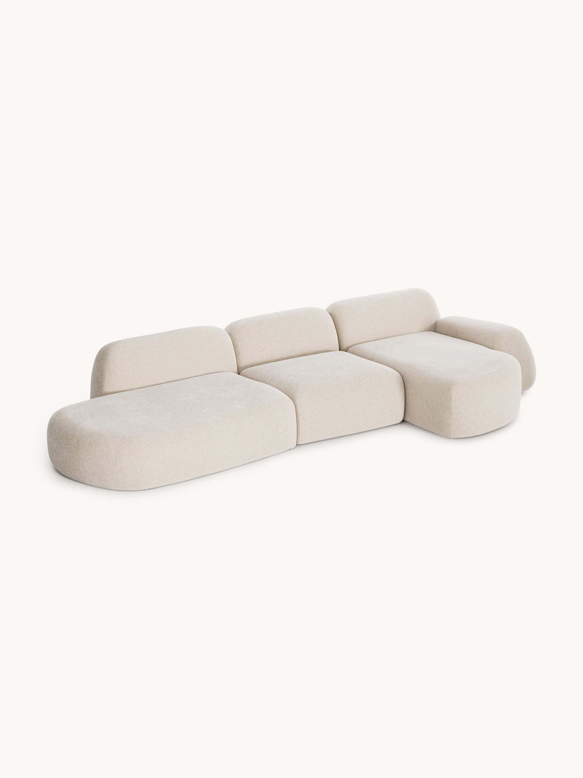 Wolprima Modular Corner Sofa (4-Seater) with Chaise Longue