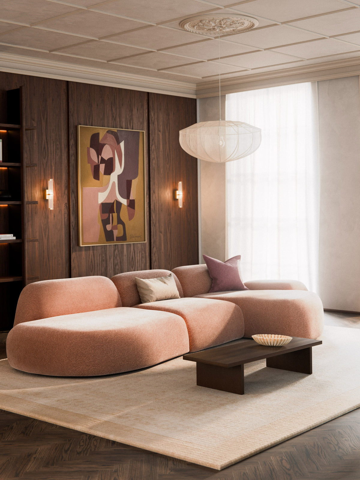 Wolprima Modular Corner Sofa (4-Seater) with Chaise Longue