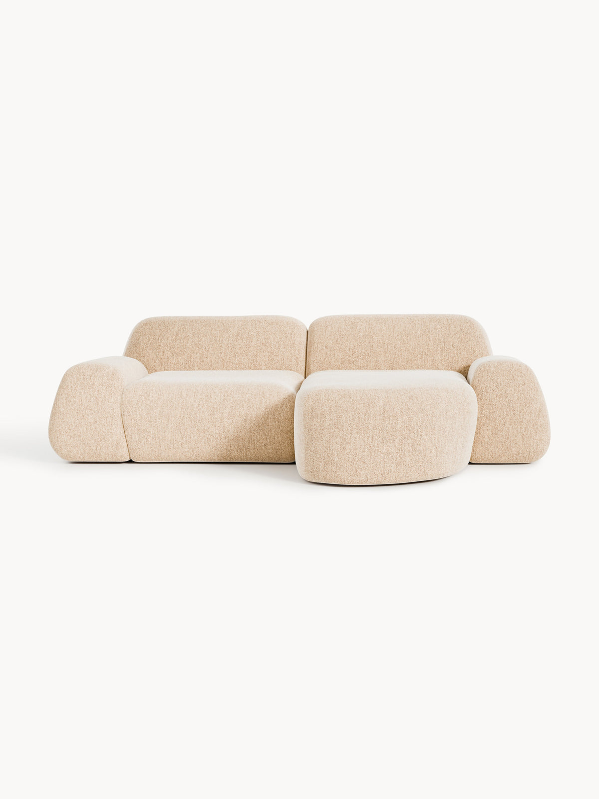 Wolprima Modular Corner Sofa, Bouclé (3-Seater)