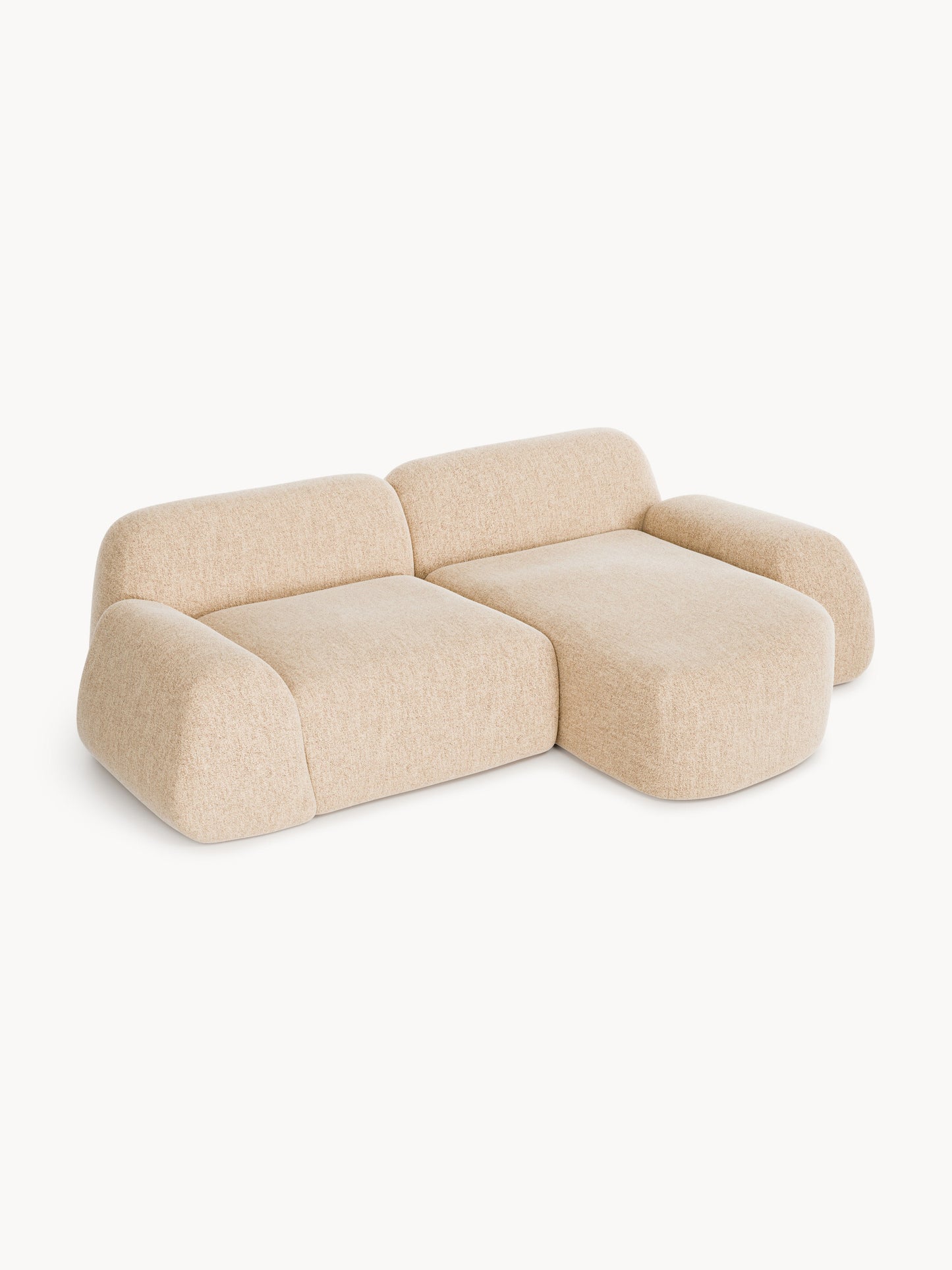 Wolprima Modular Corner Sofa, Bouclé (3-Seater)