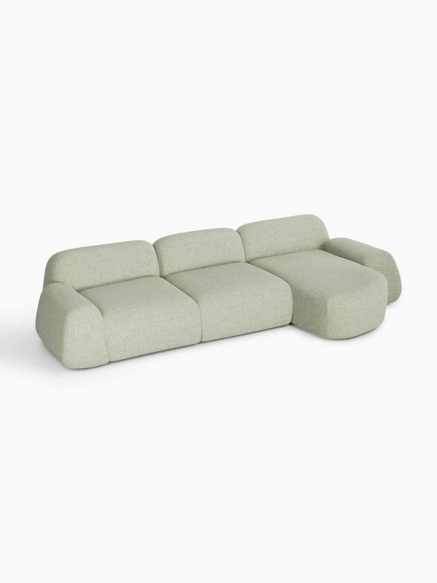 Wolprima Modular Corner Sofa in Bouclé (4-Seater)