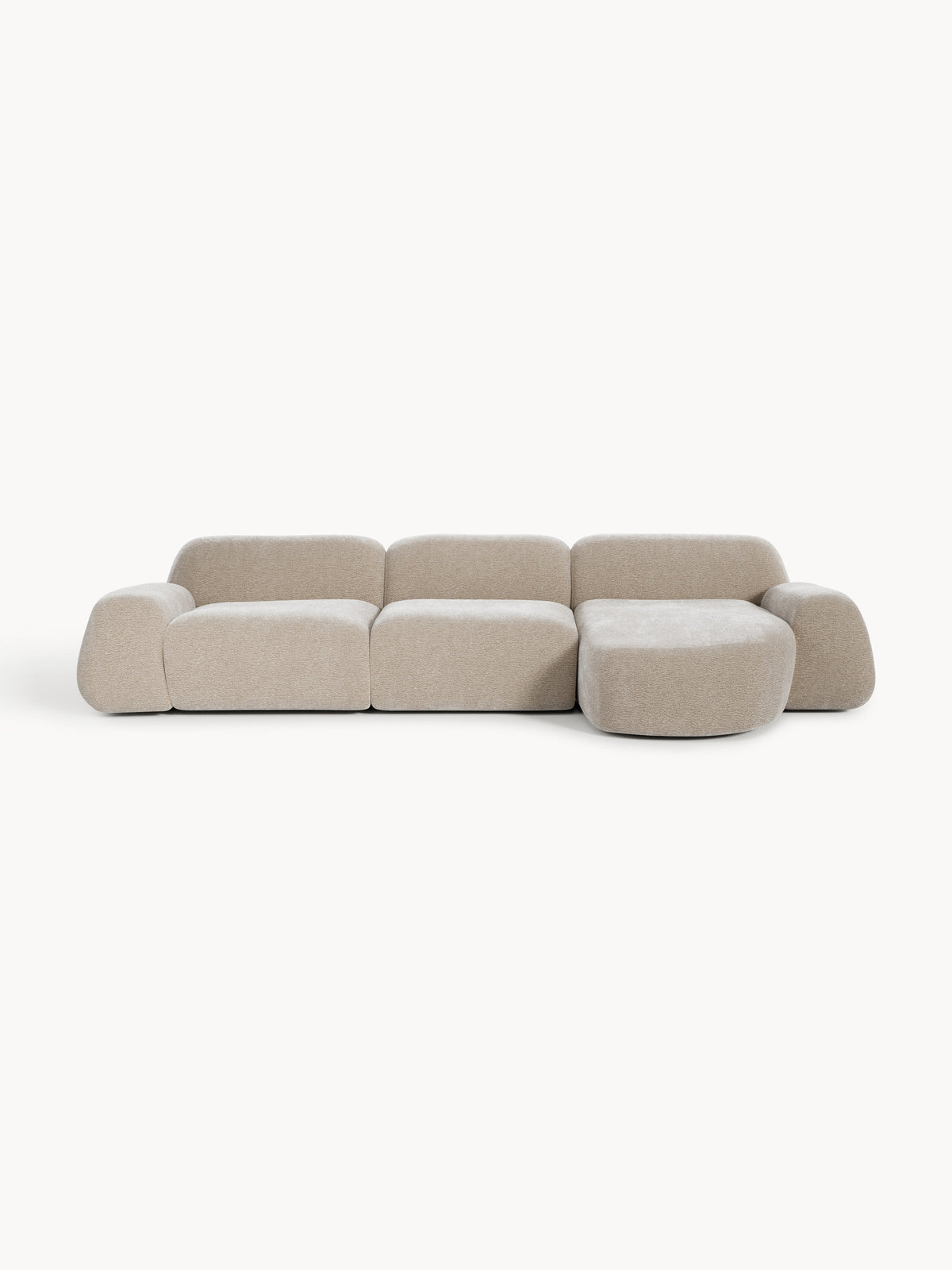 Wolprima Modular Teddy Corner Sofa (4-Seater)
