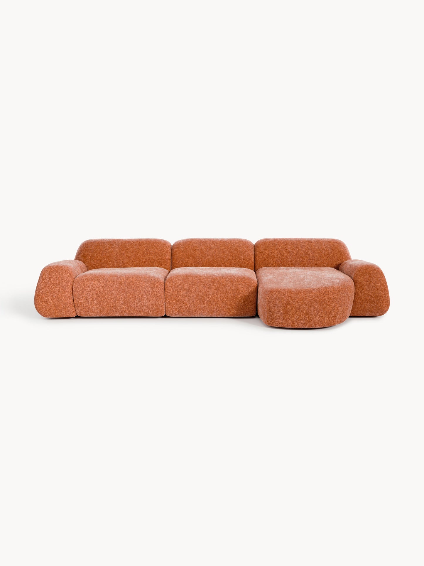 Wolprima Modular Teddy Corner Sofa (4-Seater)