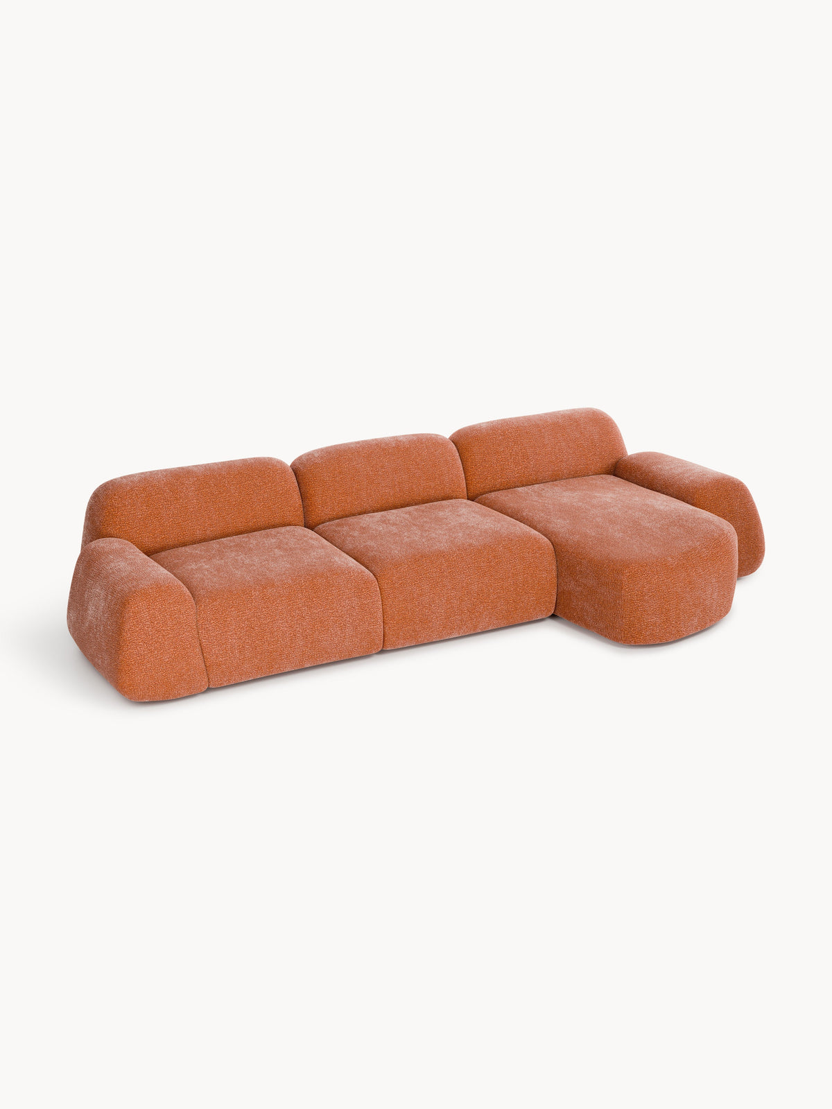 Wolprima Modular Teddy Corner Sofa (4-Seater)