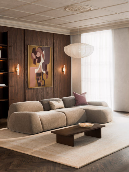 Wolprima Modular Teddy Corner Sofa (4-Seater)