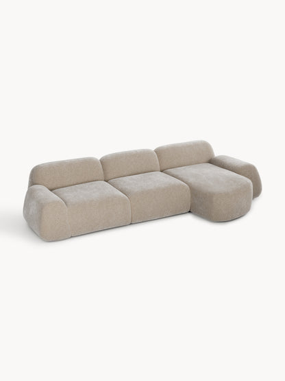 Wolprima Modular Teddy Corner Sofa (4-Seater)