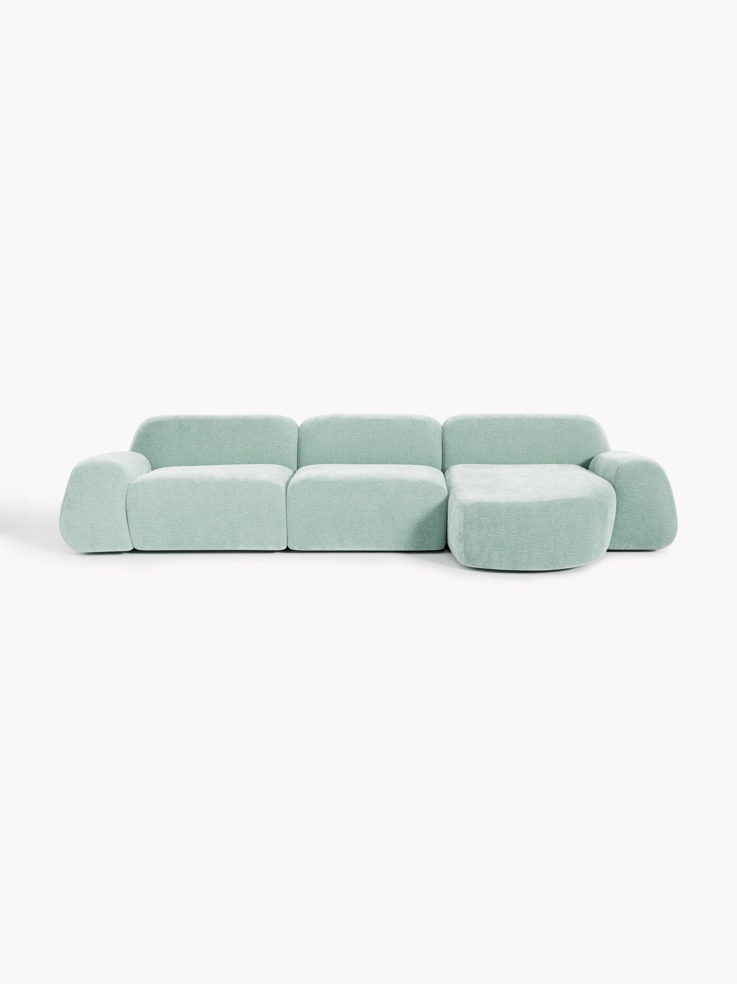 Wolprima Modular Teddy Corner Sofa (4-Seater)