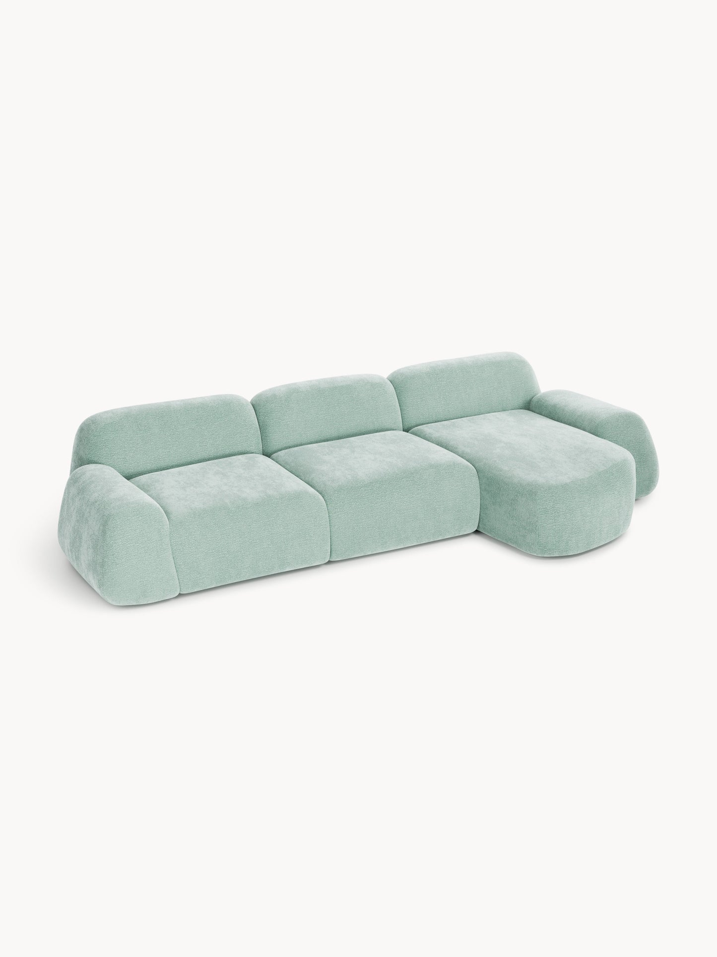 Wolprima Modular Teddy Corner Sofa (4-Seater)