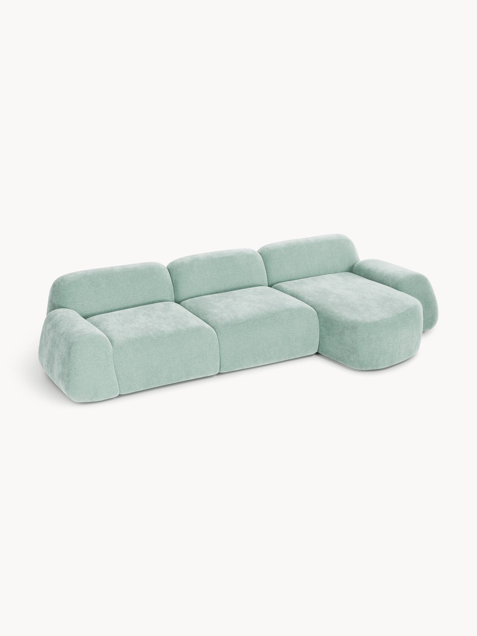 Wolprima Modular Teddy Corner Sofa (4-Seater)