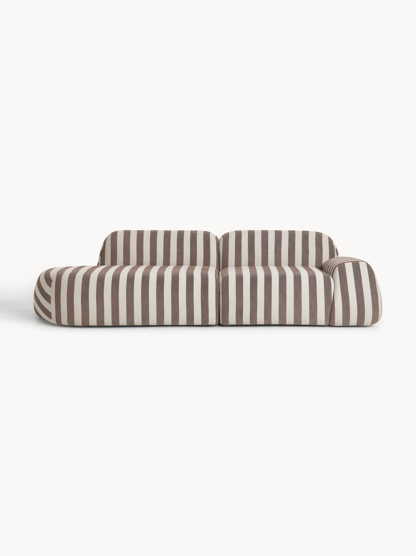 Wolprima Striped Modular Sofa (3-Seater)