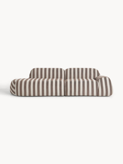 Wolprima Striped Modular Sofa (3-Seater)