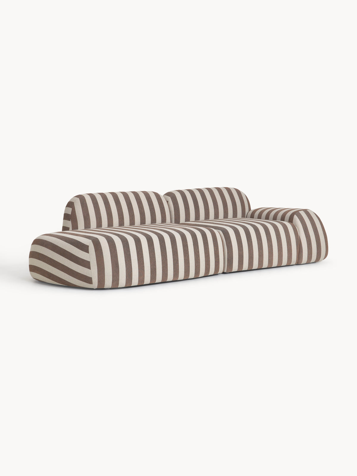 Wolprima Striped Modular Sofa (3-Seater)