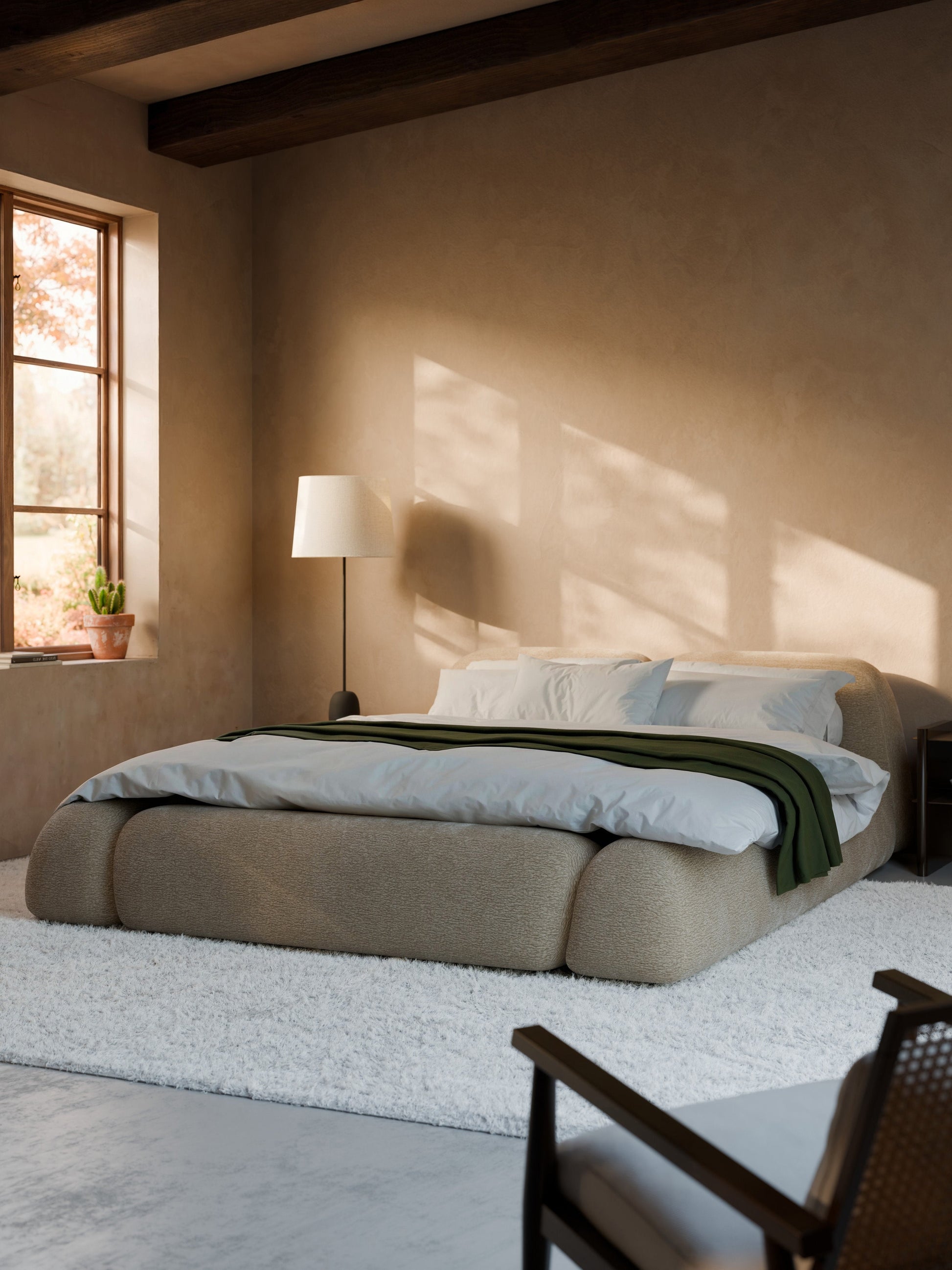 Wolprima Upholstered Bed
