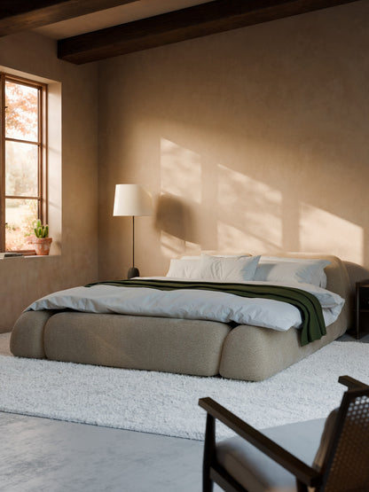 Wolprima Upholstered Bed