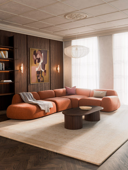 Wolprima XL Modular Corner Sofa with Chaise Longue