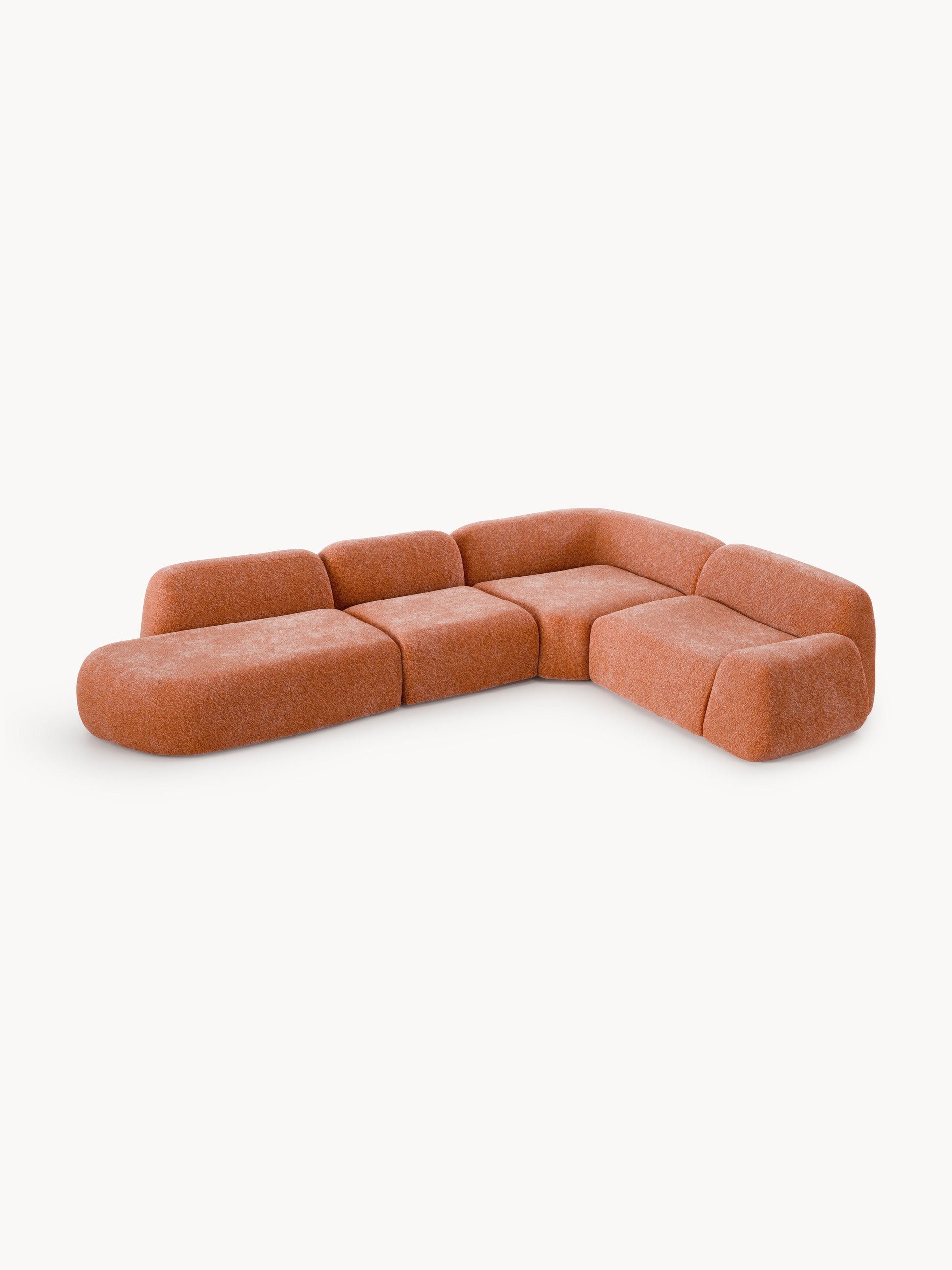 Wolprima XL Modular Corner Sofa with Chaise Longue
