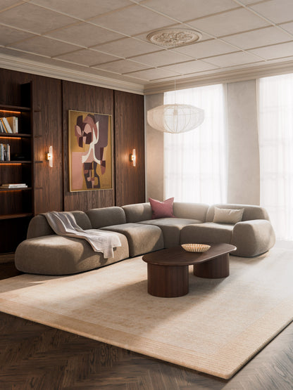 Wolprima XL Modular Corner Sofa with Chaise Longue