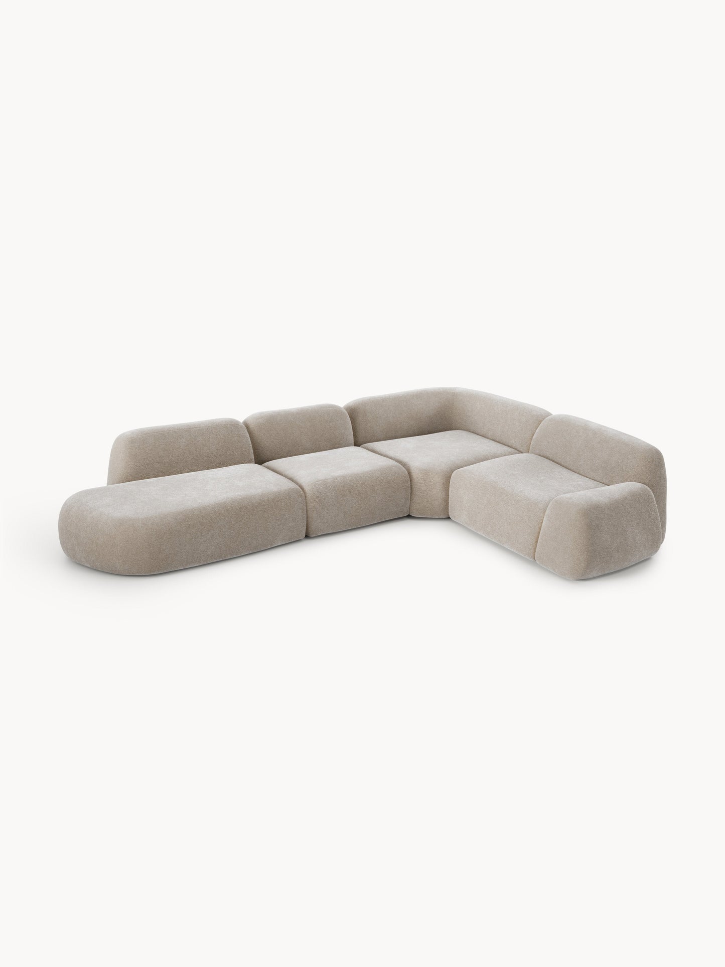 Wolprima XL Modular Corner Sofa with Chaise Longue